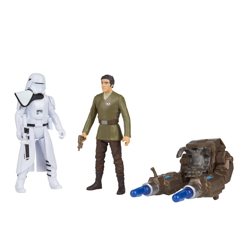 First Order Snowtrooper and Poe Dameron Deluxe Two-Pack, $14.99